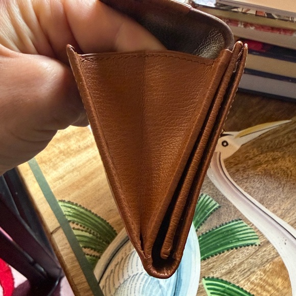 LOEWE Velazquez Embossed Leather Long Wallet Mini Wallet BEAUTIFUL! W/Chain - Picture 17 of 17